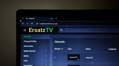 Ersatztv app on Windows