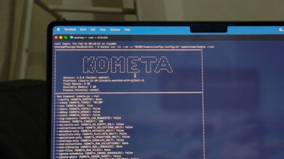 Kometa running on Mac