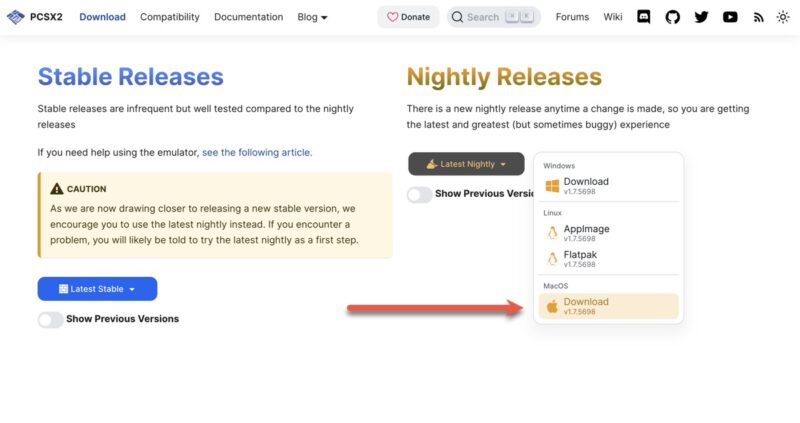 Pcsx2 Nighly Release Mac