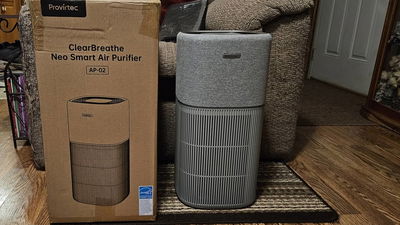 Provirtec ClearBreathe Neo Air Purifier AP-02 with box.