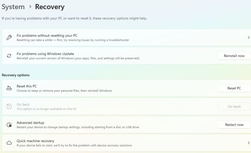 Choosing formatting options to remove malware as a service infection.