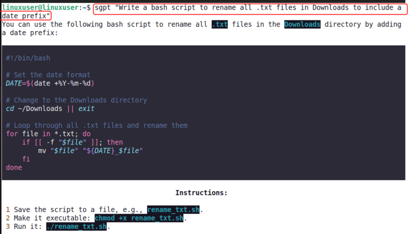 Automate Tasks With Scripts