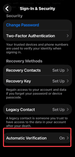 Automatic Verification