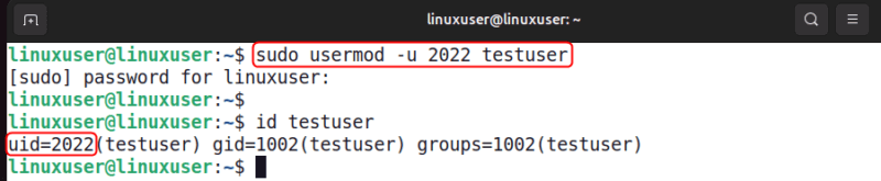 linux-usermod-man Change Uid Usermod