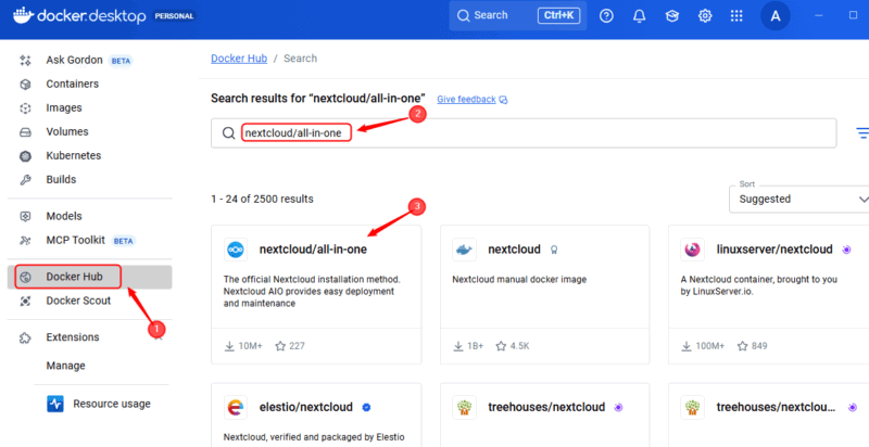 Get Official Nextcloud Aio Image