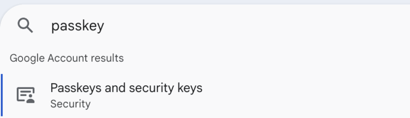 Google Passskey And Security