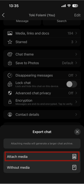 Ios Whatsapp Stickers Export Attach Media