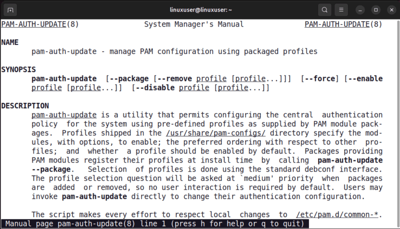 linux-pam-auth-man Linux Pam Auth Man