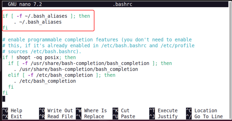 Linux Permanent Alias