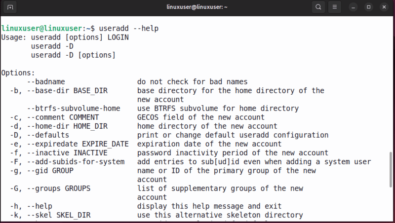 linux-useradd-help Linux Useradd Help