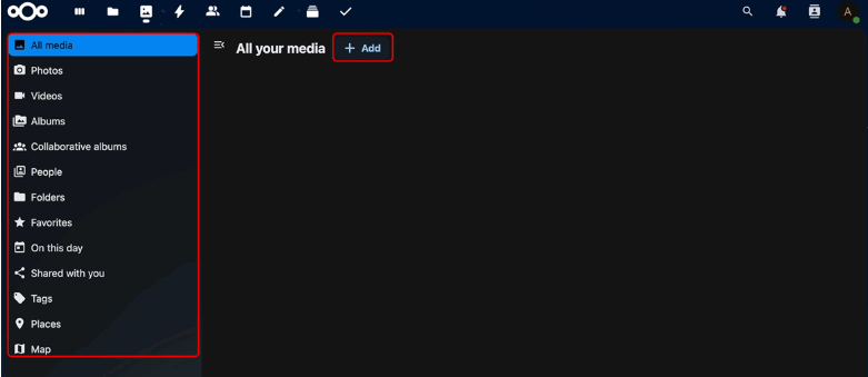 Media Management Nextcloud