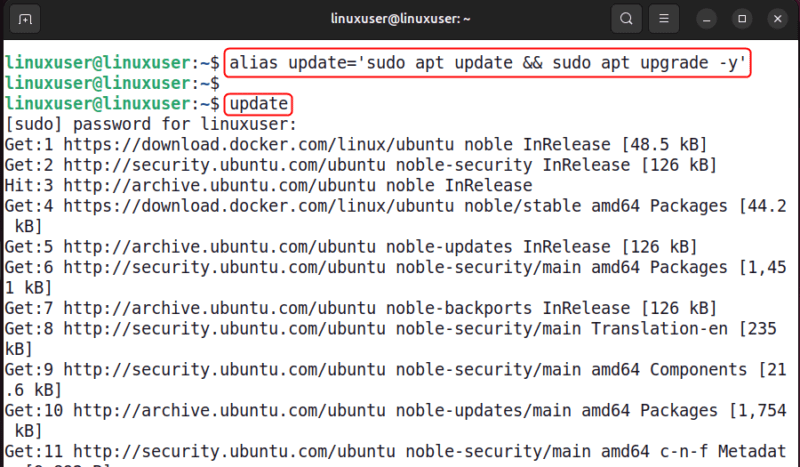 Multi Command Aliases