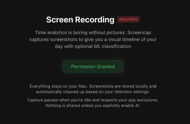 Screen Cap Permission