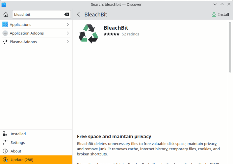 Secure Delete Files Linux 13 Bleachbit Store Page