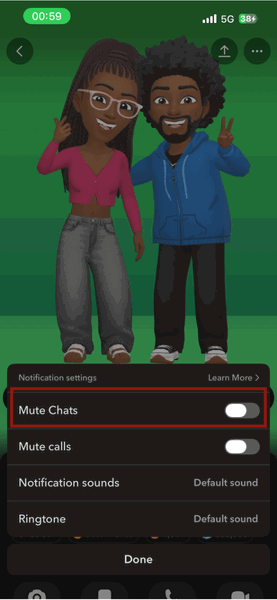 Snpachat Notification Settings Mute