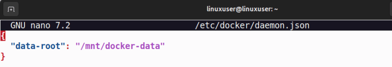 Update Docker Configuration