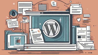 Wordpress Blog On Computer